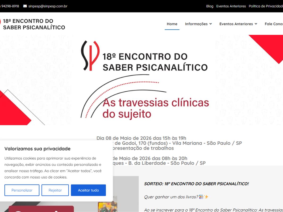 Congresso de Psicanalise SP