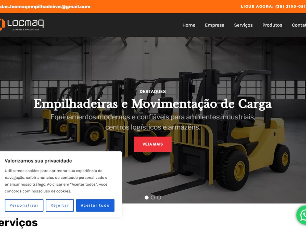 Loc Mac Locadora Equipamentos