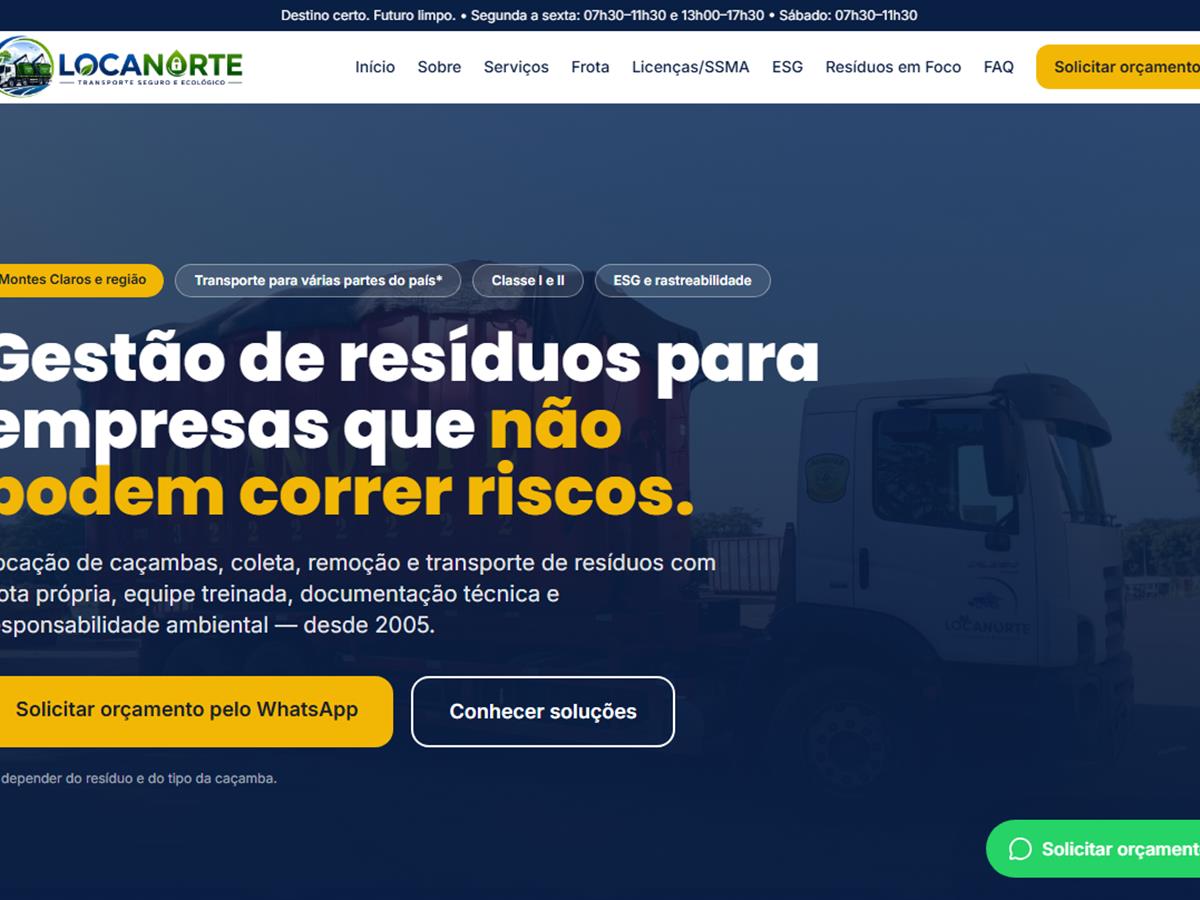 Locanorte Caçambas